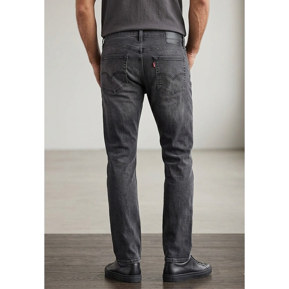 Levis‎ 541 Jeans Mens 36x34 Black Regular Straight Stretch Denim (FITS 37x32)